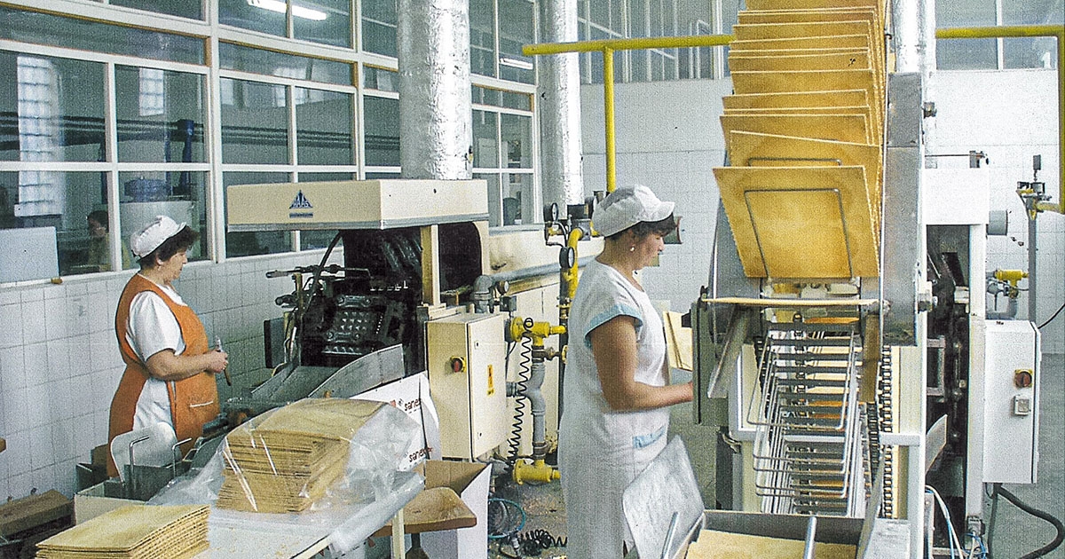 A csíki nápolyiszelet-gyártás